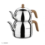 ست کتری و قوری کرکماز مدل رترو