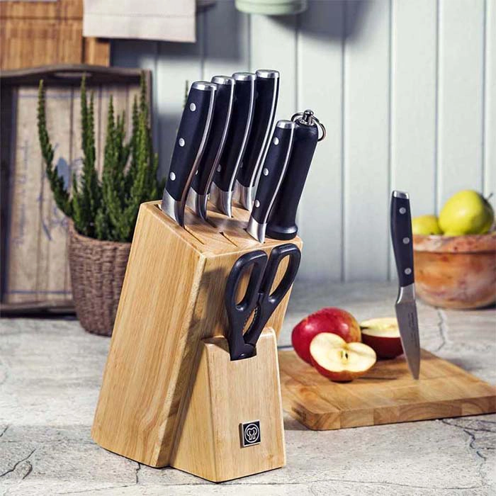 سرویس چاقو آشپزخانه 9 پارچه کرکماز مدل A550