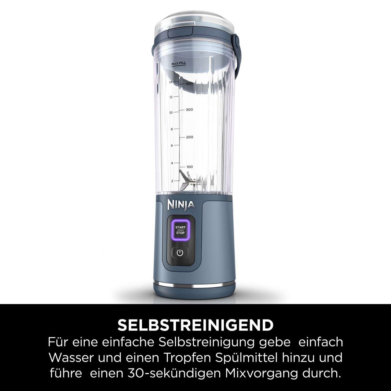 شیکر شارژی آبی نینجا مدل BC151