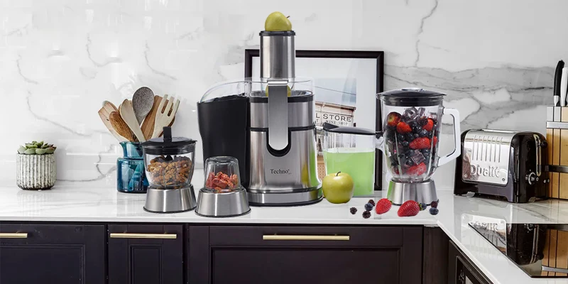 نحوه استفاده از آب میوه گیری چهار کاره