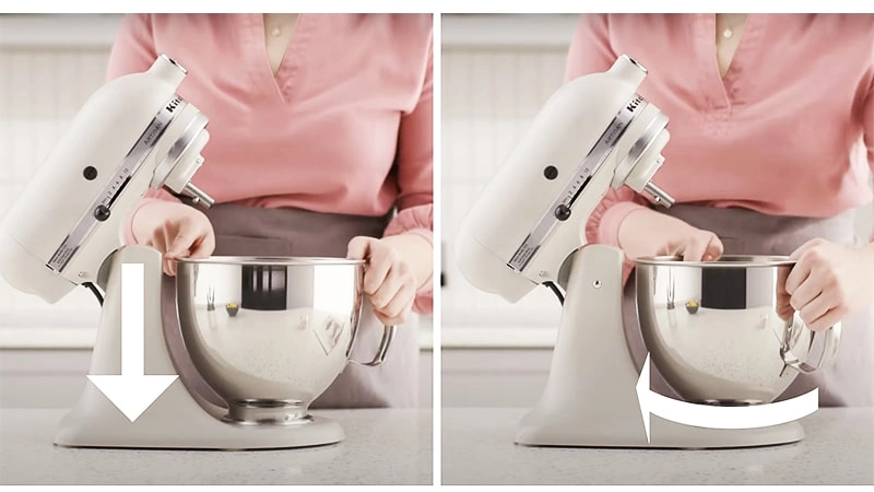 استفاده از همزن برقی کاسه دار