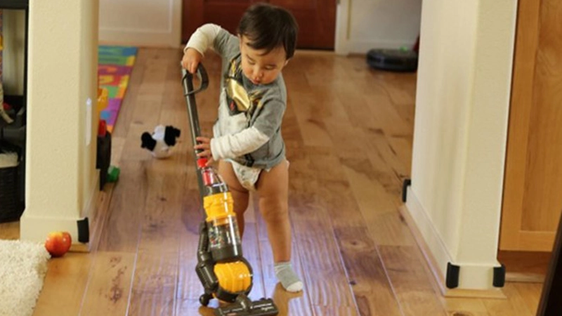 نحوه استفاده صحیح از صدای جاروبرقی برای نوزاد