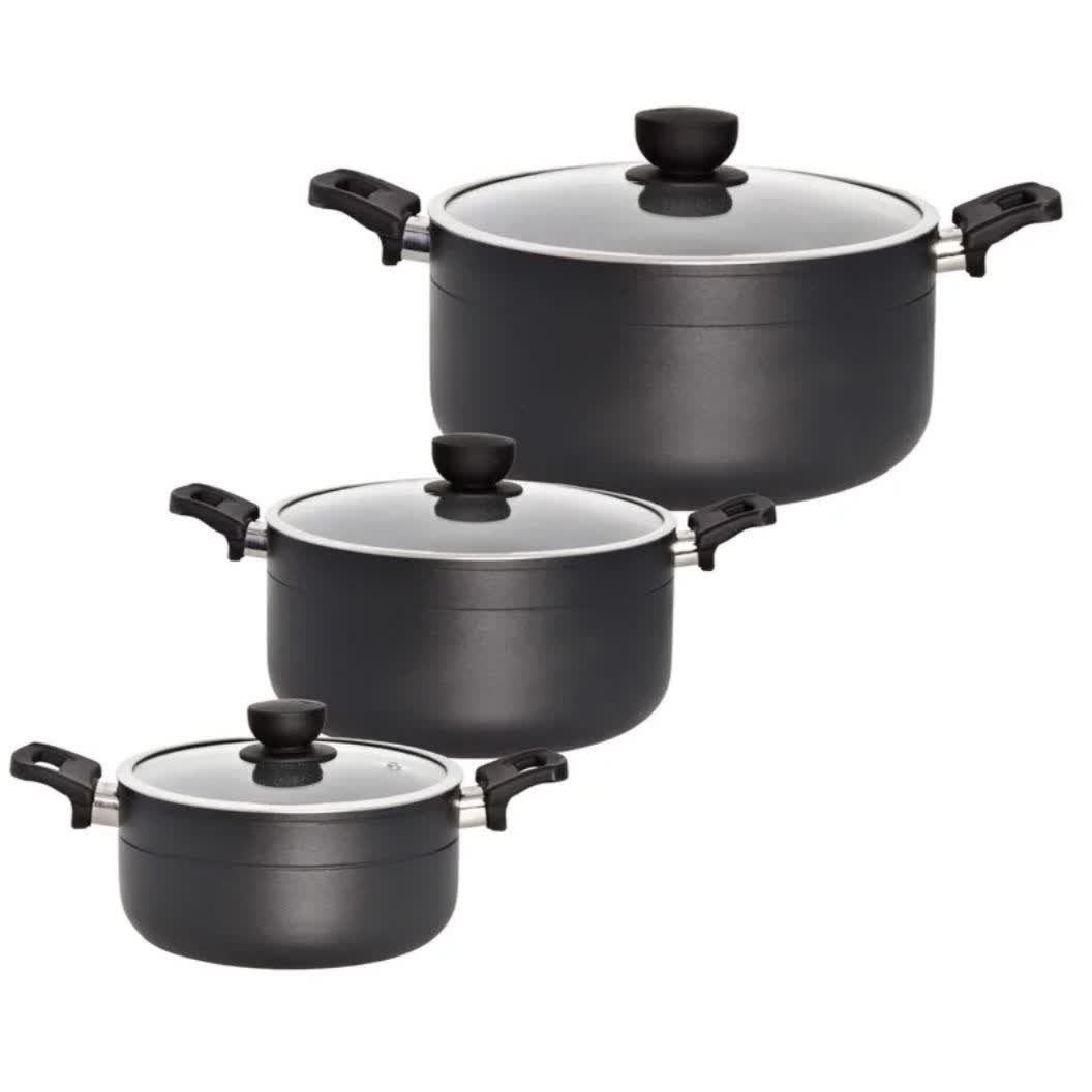 سرویس قابلمه 8 پارچه گرانیت یونیک سری رویال مدل UN8196