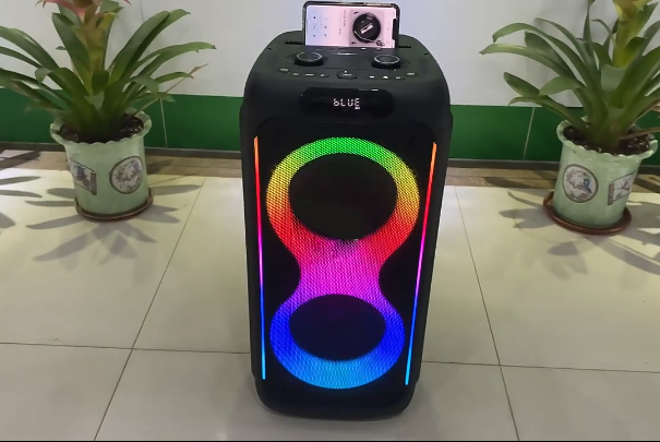 اسپیکر کارائوکه آونزو مدل AV-SP3205B با دو ووفر ۸ اینچ و توییتر ۲ اینچ