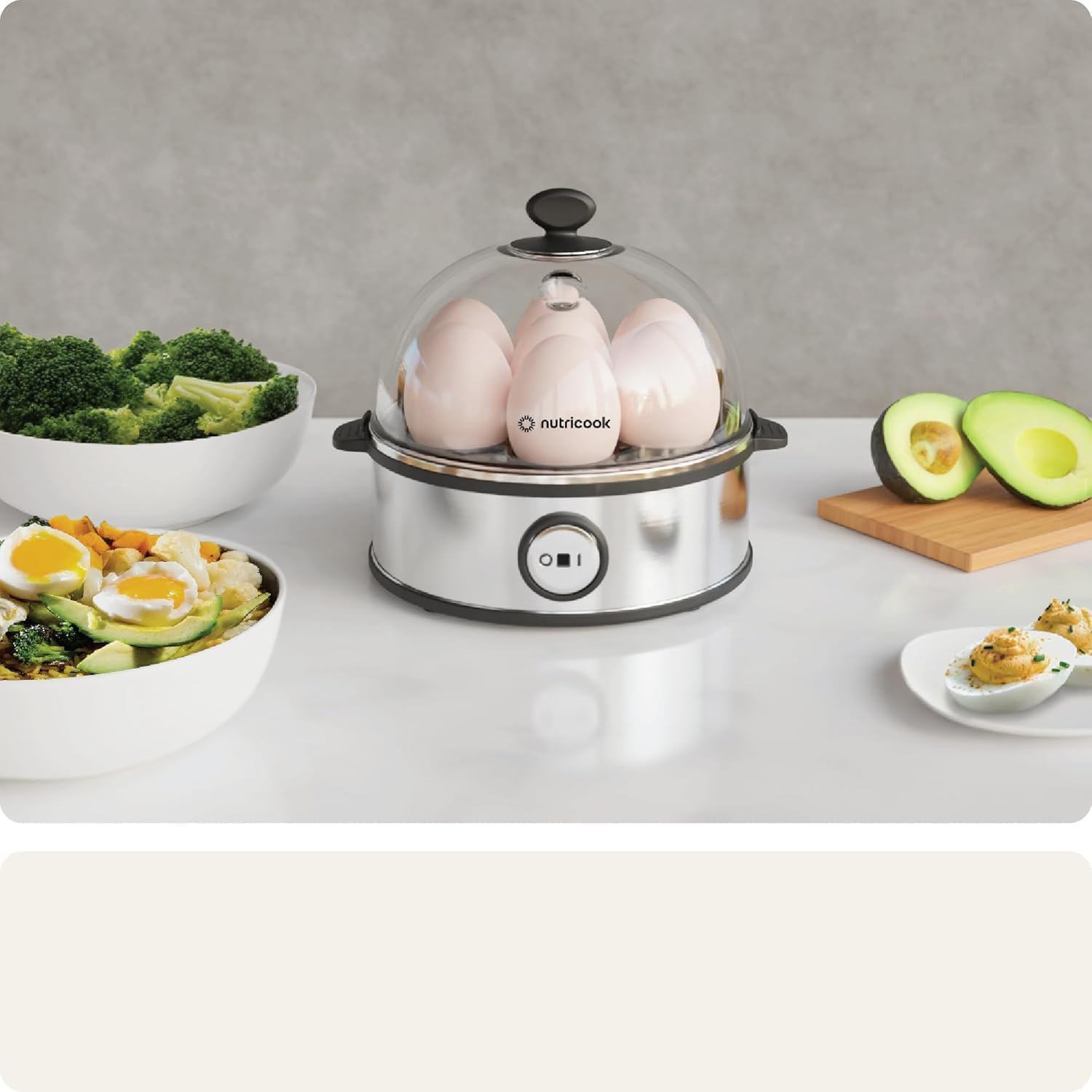 دستگاه تخم مرغ پز برقی ۷ عددی نوتریکوک