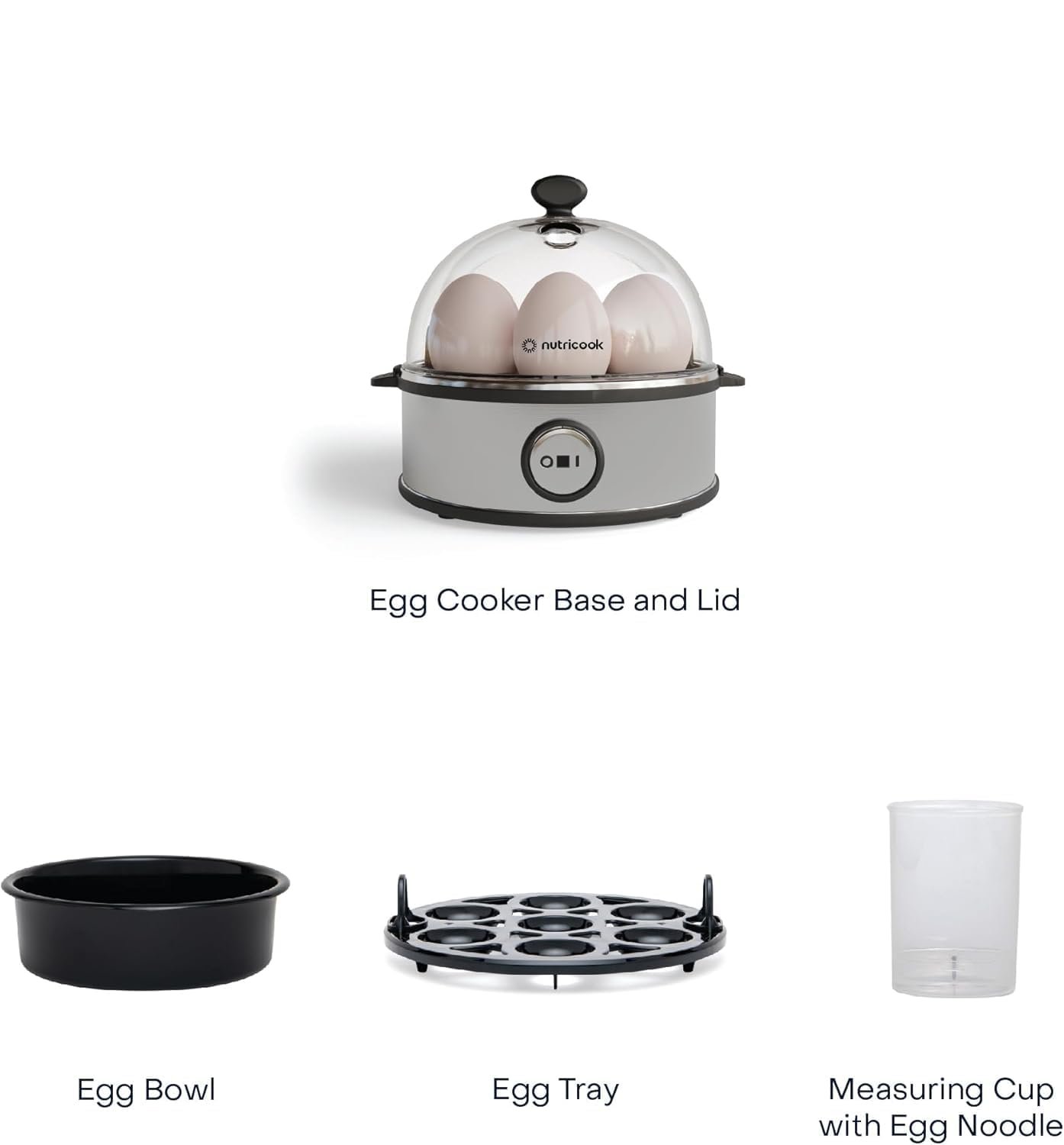 دستگاه تخم مرغ پز برقی ۷ عددی نوتریکوک