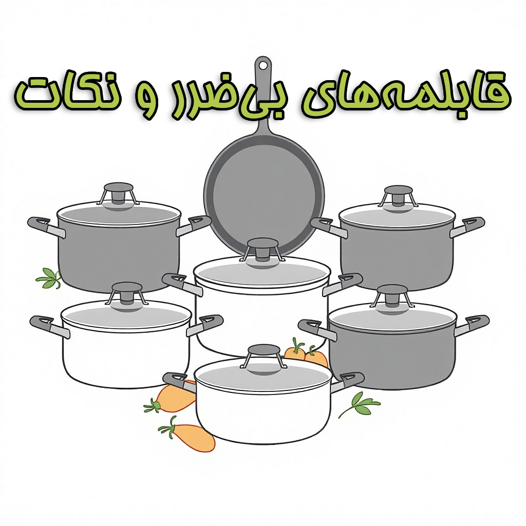 بهترین قابلمه‌های بی‌ضرر و نکات کلیدی برای انتخاب آن‌ها در آشپزی سالم