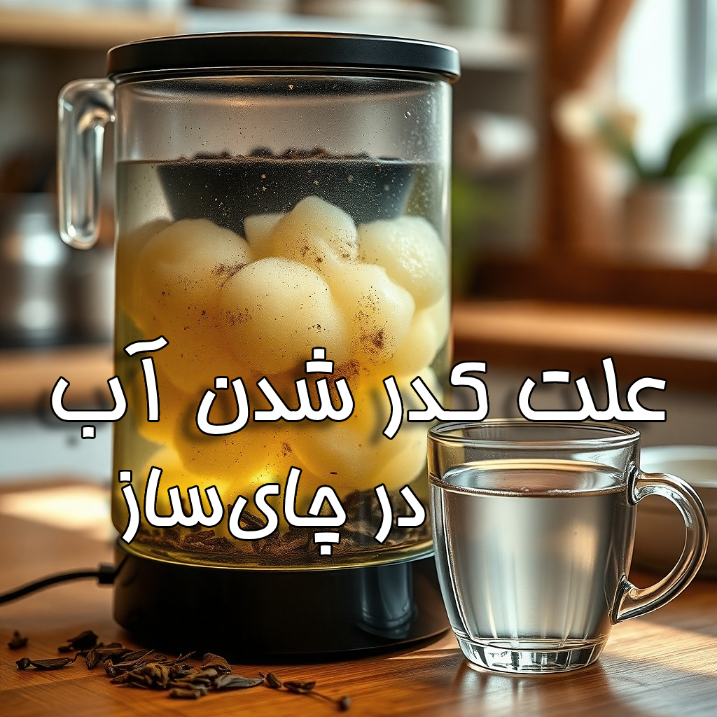 علت کدر شدن آب در چایساز: بررسی جامع دلایل و راهحلها