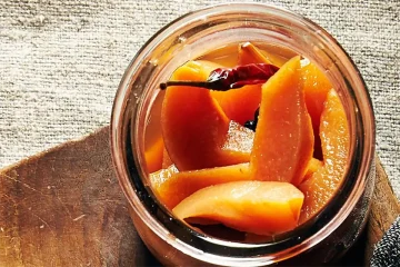 طرز تهیه ترشی به با سرکه سیب کاملاً طبیعی و خانگی