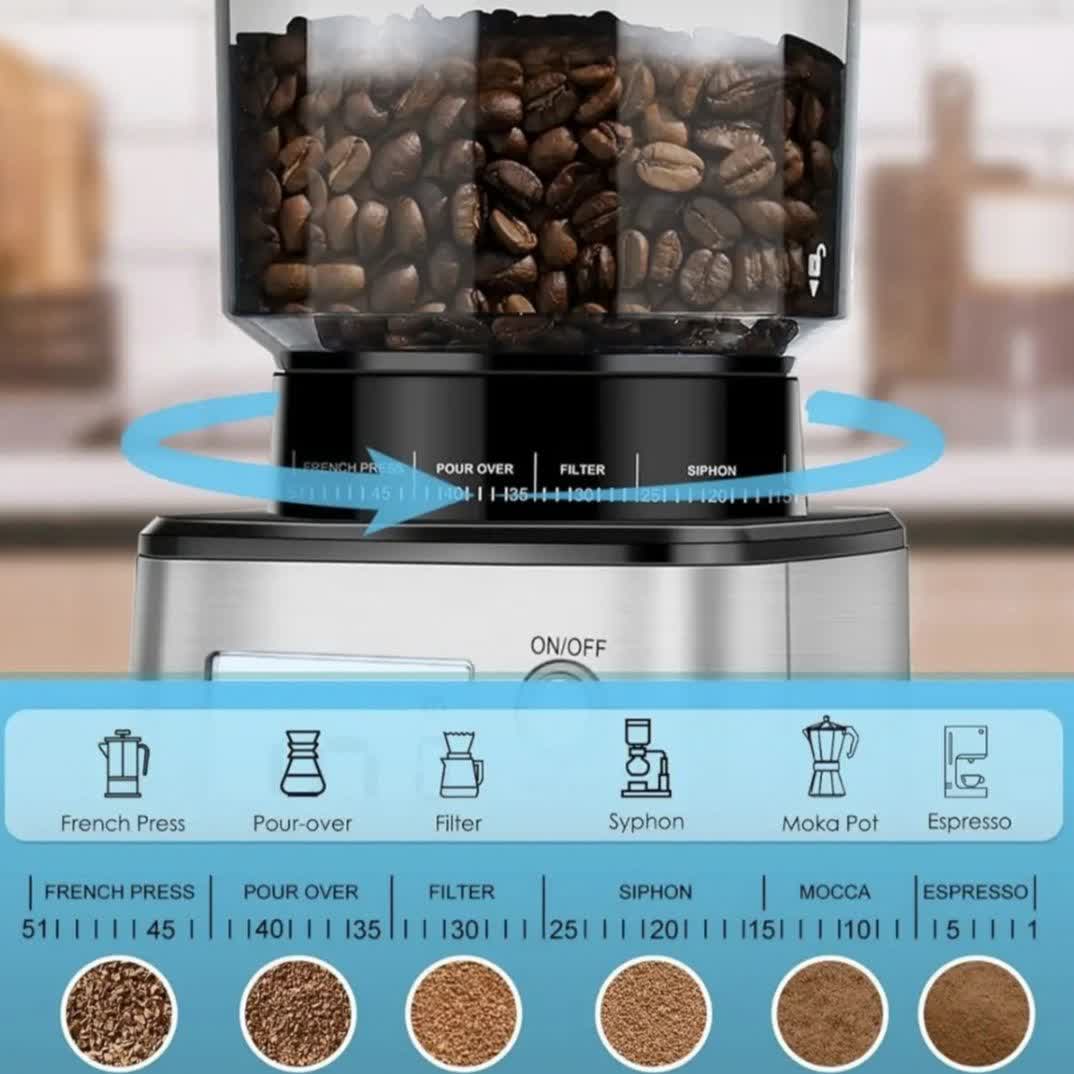 آسیاب قهوه تلیونیکس مدل TCG4151