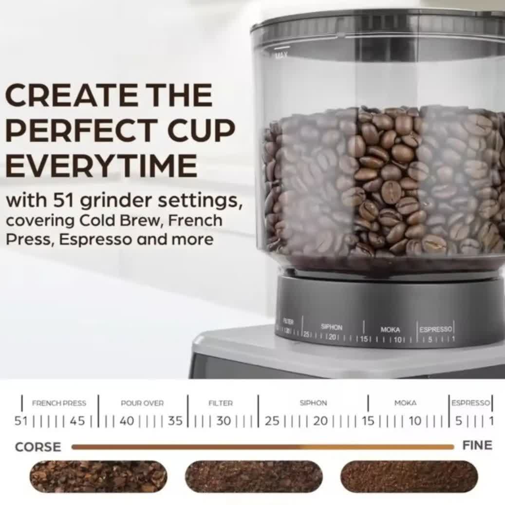 آسیاب قهوه تلیونیکس مدل TCG4151