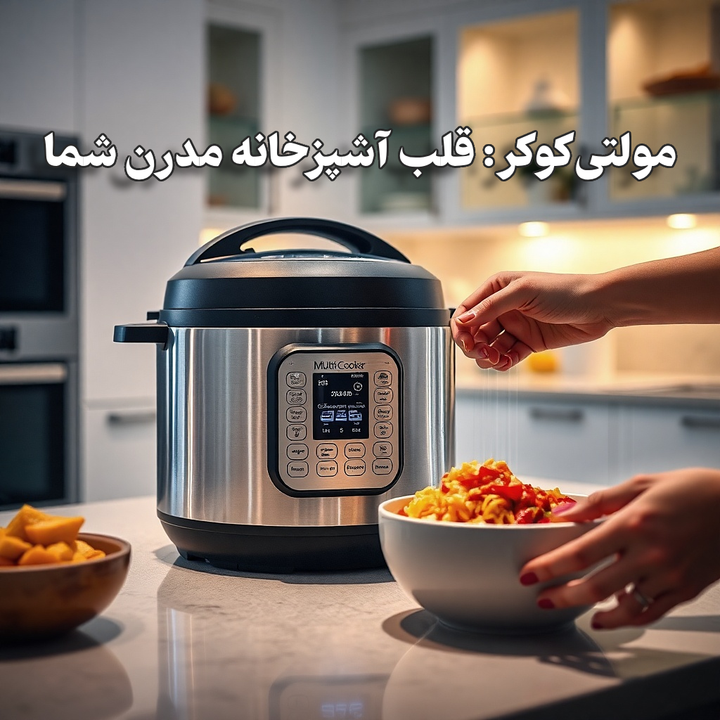آشپزی هوشمند در خانه: راهنمای جامع استفاده از مولتی‌کوکر برای سبکی زندگی آسان‌تر
