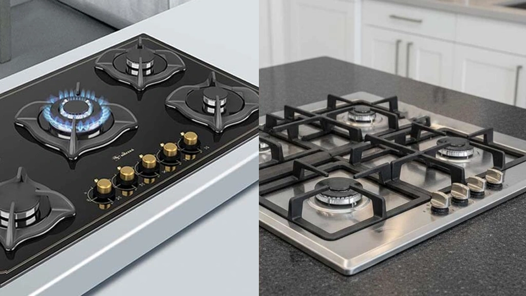 شیشه یا استیل؛ کدام اجاق گاز رومیزی برای آشپزخانه شما ایده‌آل است؟ (مقایسه کامل)