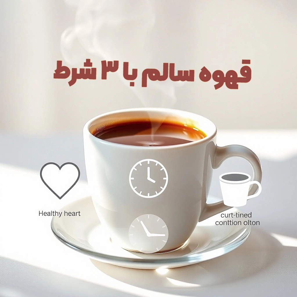 قهوه سالم با ۳ شرط وقتی فواید واقعی آشکار می‌شود!