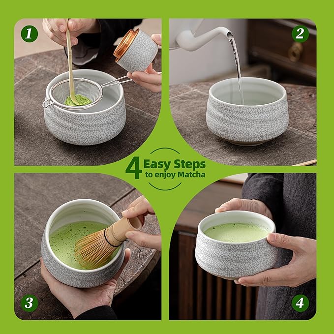 ست 7 پارچه چای ماچا