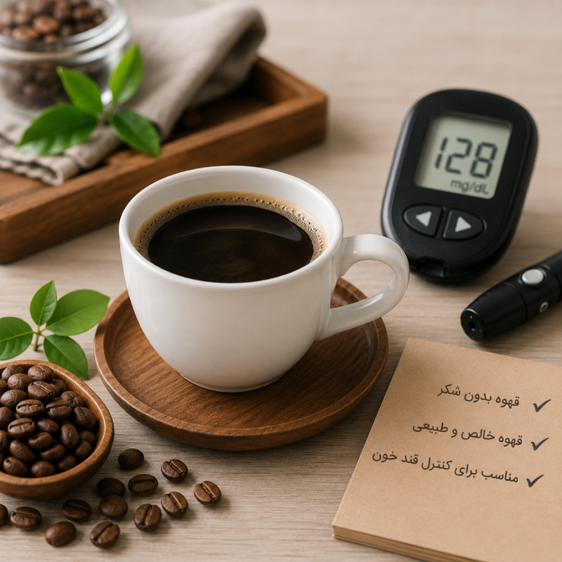 چه قهوه‌ای برای افراد دیابتی مناسب است؟ راهنمای انتخاب قهوه بدون شکر