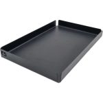 سینی سرو فلزی (ظرف رست) لبه‌دار 23×15 سانتی‌متر